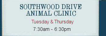 Southwood Drive
                             Animal Clinic Website